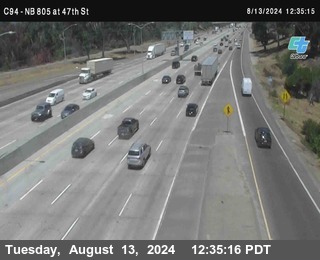 (C094) NB 805 : 47th Street (on ramp)