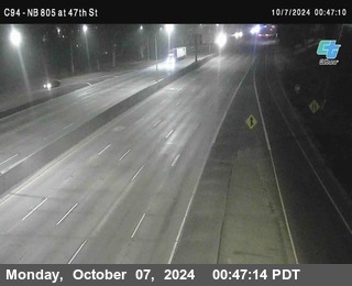 (C094) NB 805 : 47th Street (on ramp)