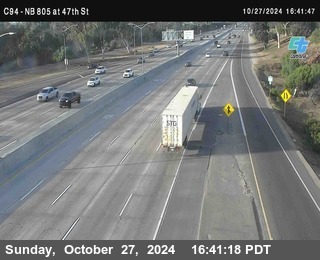 (C094) NB 805 : 47th Street (on ramp)