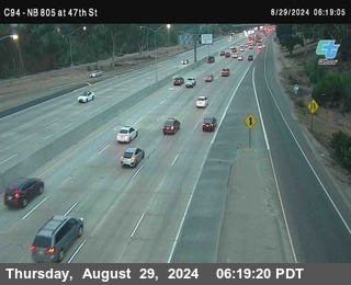 (C094) NB 805 : 47th Street (on ramp)