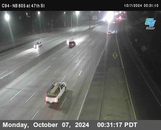 (C094) NB 805 : 47th Street (on ramp)