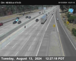 (C094) NB 805 : 47th Street (on ramp)