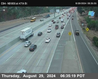 (C094) NB 805 : 47th Street (on ramp)