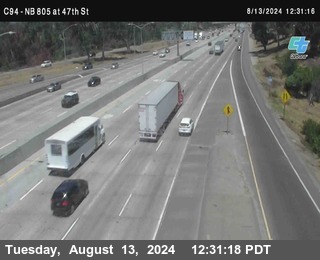 (C094) NB 805 : 47th Street (on ramp)