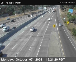 (C094) NB 805 : 47th Street (on ramp)