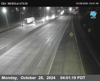 (C094) NB 805 : 47th Street (on ramp)