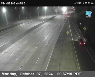 (C094) NB 805 : 47th Street (on ramp)