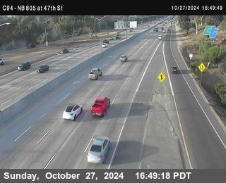 (C094) NB 805 : 47th Street (on ramp)