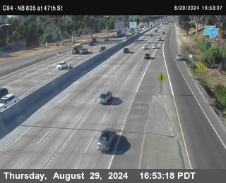 (C094) NB 805 : 47th Street (on ramp)