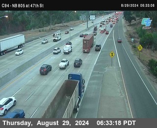 (C094) NB 805 : 47th Street (on ramp)