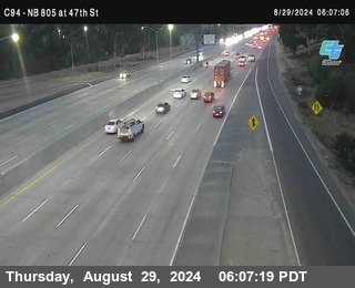 (C094) NB 805 : 47th Street (on ramp)