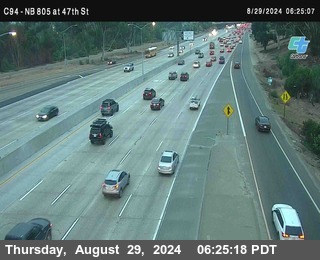 (C094) NB 805 : 47th Street (on ramp)