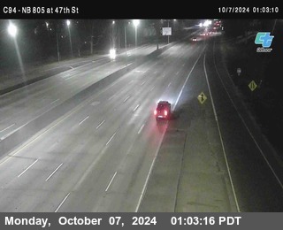 (C094) NB 805 : 47th Street (on ramp)