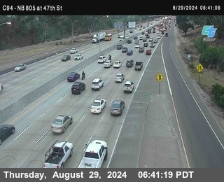 (C094) NB 805 : 47th Street (on ramp)