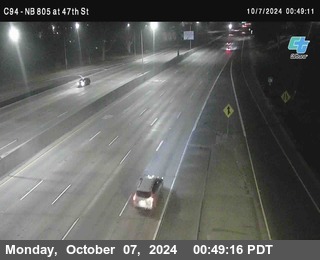 (C094) NB 805 : 47th Street (on ramp)