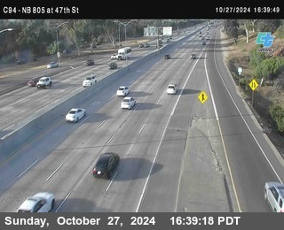 (C094) NB 805 : 47th Street (on ramp)