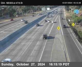 (C094) NB 805 : 47th Street (on ramp)