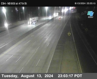 (C094) NB 805 : 47th Street (on ramp)