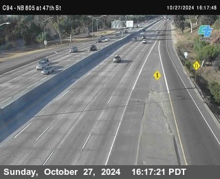 (C094) NB 805 : 47th Street (on ramp)