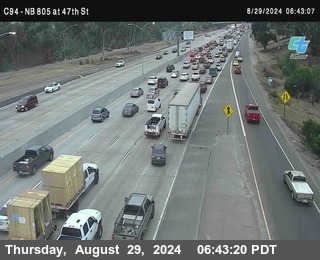 (C094) NB 805 : 47th Street (on ramp)