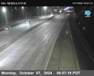 (C094) NB 805 : 47th Street (on ramp)