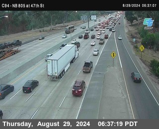 (C094) NB 805 : 47th Street (on ramp)