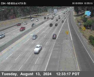 (C094) NB 805 : 47th Street (on ramp)