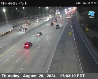 (C094) NB 805 : 47th Street (on ramp)