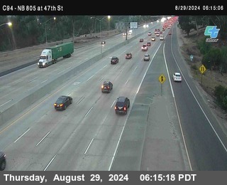 (C094) NB 805 : 47th Street (on ramp)