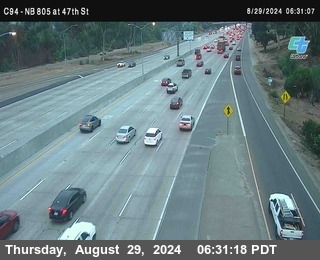 (C094) NB 805 : 47th Street (on ramp)