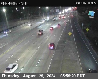 (C094) NB 805 : 47th Street (on ramp)