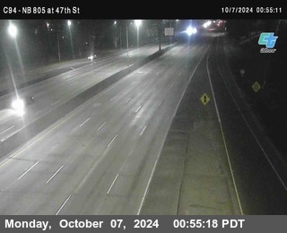 (C094) NB 805 : 47th Street (on ramp)