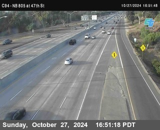 (C094) NB 805 : 47th Street (on ramp)