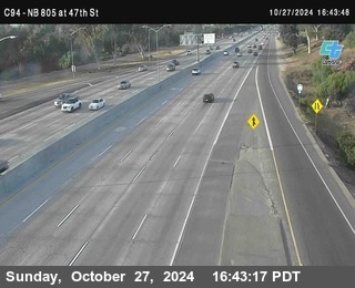 (C094) NB 805 : 47th Street (on ramp)