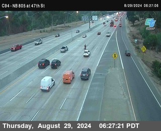 (C094) NB 805 : 47th Street (on ramp)