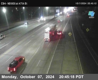 (C094) NB 805 : 47th Street (on ramp)