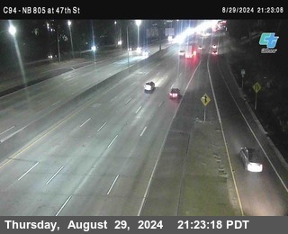 (C094) NB 805 : 47th Street (on ramp)