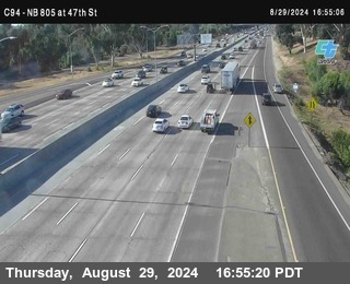 (C094) NB 805 : 47th Street (on ramp)