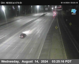 (C094) NB 805 : 47th Street (on ramp)