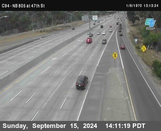 (C094) NB 805 : 47th Street (on ramp)