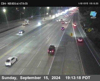 (C094) NB 805 : 47th Street (on ramp)