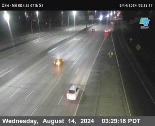 (C094) NB 805 : 47th Street (on ramp)