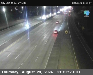 (C094) NB 805 : 47th Street (on ramp)