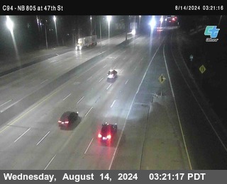 (C094) NB 805 : 47th Street (on ramp)