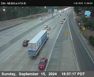 (C094) NB 805 : 47th Street (on ramp)