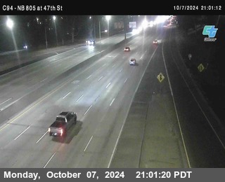 (C094) NB 805 : 47th Street (on ramp)