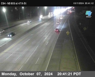 (C094) NB 805 : 47th Street (on ramp)