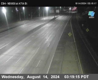 (C094) NB 805 : 47th Street (on ramp)