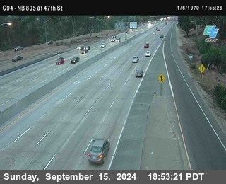 (C094) NB 805 : 47th Street (on ramp)