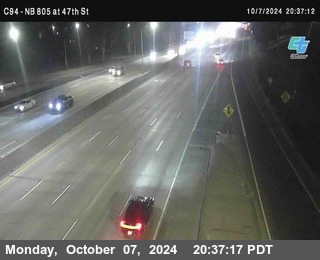 (C094) NB 805 : 47th Street (on ramp)